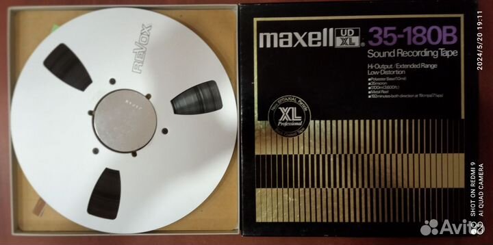 Катушка с записью