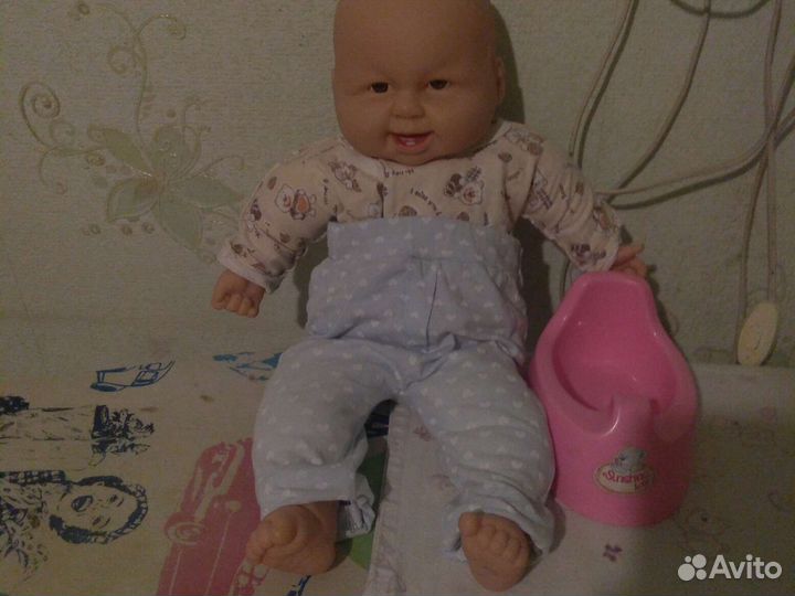 Кукла пупс большой