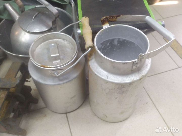 Кастрюля алюминиевая СССР на 40 литров +