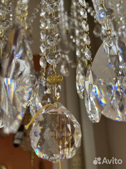 Люстра хрустальная чехия. Artglass