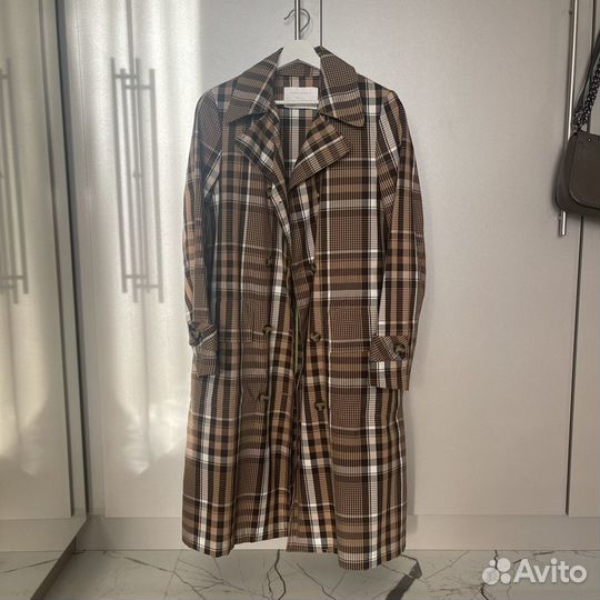 Плащ тренч женский 42 44 zara новый