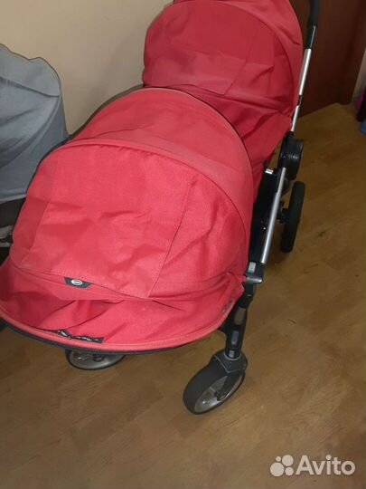 Коляска для погодок и двойни baby jogger city sele