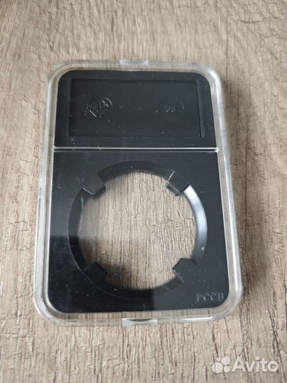 Слаба pccb для монеты диаметром 33 мм. Цвет черный