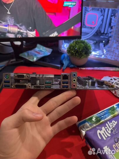 Материнская плата Asus prime b550m-a