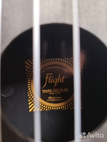 Укулеле flight TUS-35E BK