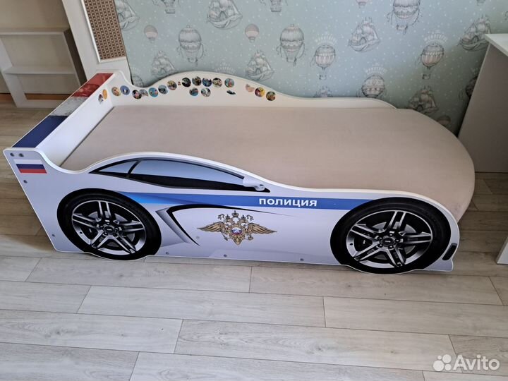 Детская кровать машинка бу