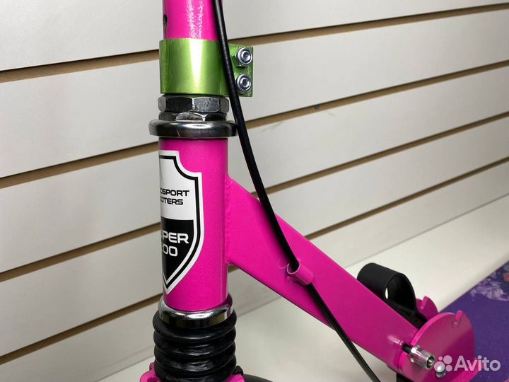 Самокат городской prime Super, перед амортизатор