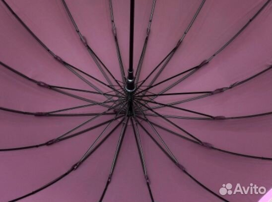 Зонт трость Три Слона 2161 (1121) 16 спиц полуавт