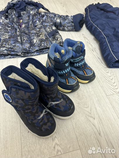 Теплые вещи на мальчика 80-86р