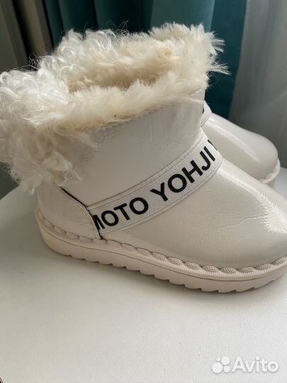 Угги зимние ботинки для девочки 25 новые