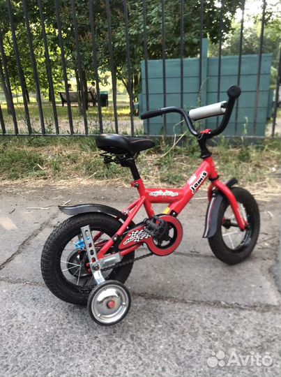 Детский велосипед + коляска + трюковой самокат