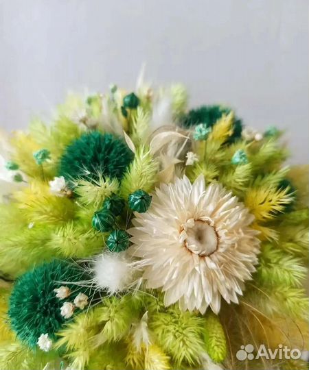 Сухоцветы композиция