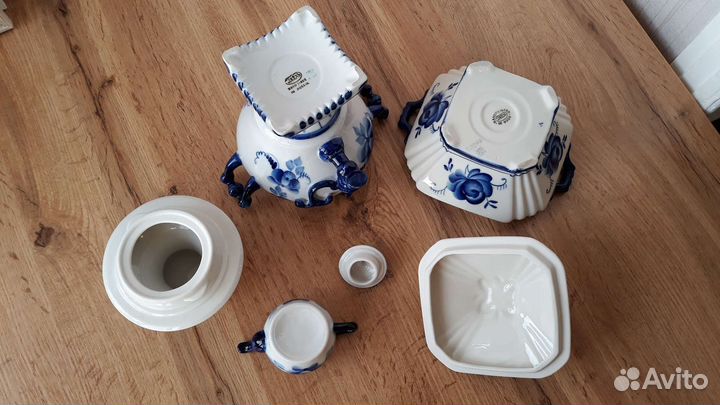 Комплект Гжель