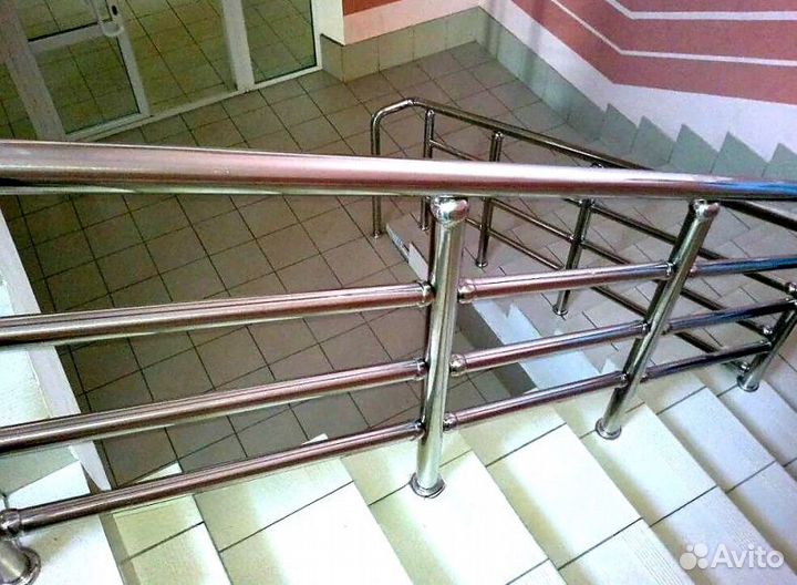 Перила для лестниц из нержавеющей стали