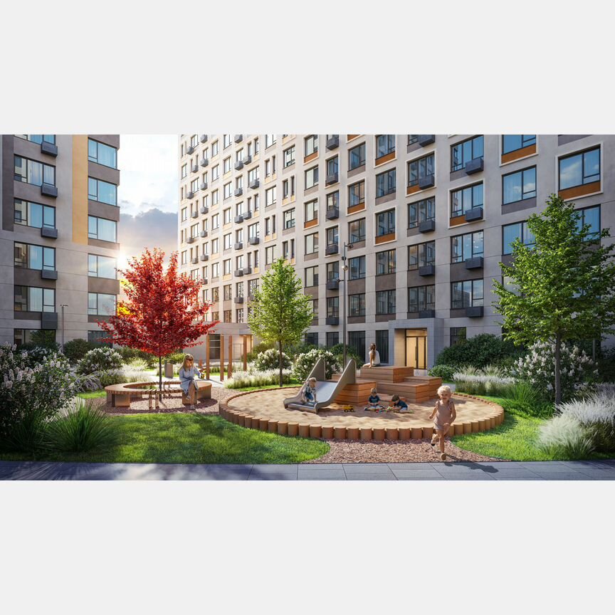 1-к. квартира, 35,6 м², 12/15 эт.