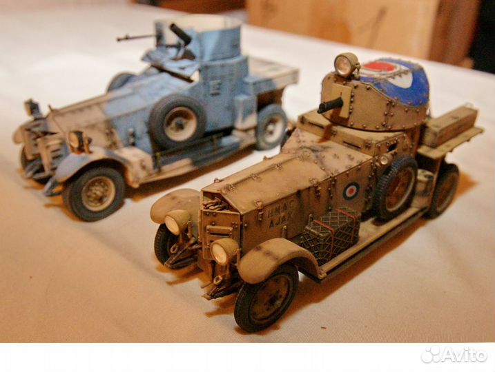 1/35 модели танков бтт авто Первой мировой войны