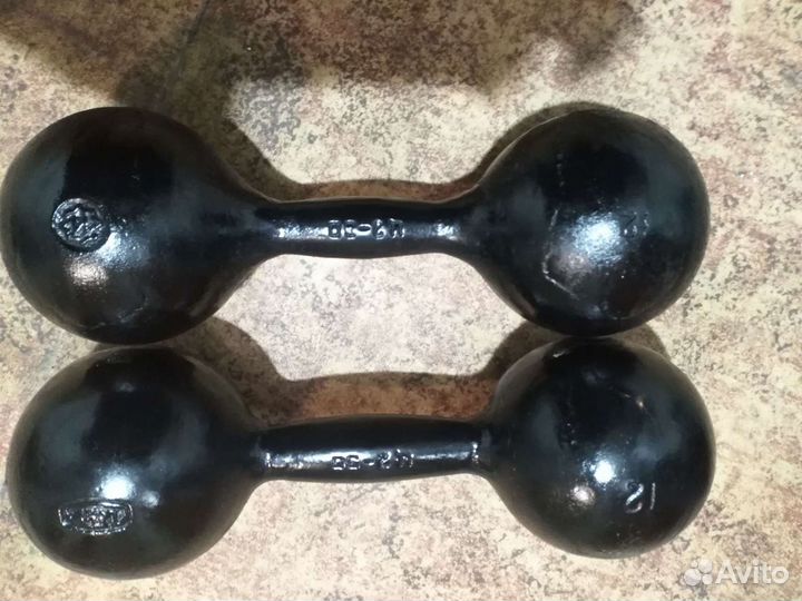 Гантели 1, 1,5,2, 2,5,3, 5,6кг, 8,10кг, 12кг