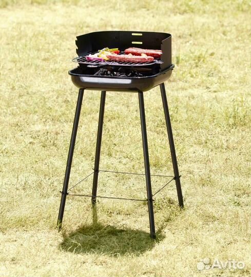 Гриль мангал угольный