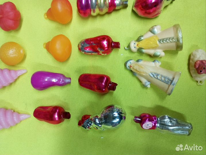 Ёлочные игрушки малютка СССР