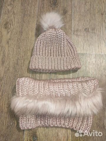 Комплект Zara. Шапка и снуд
