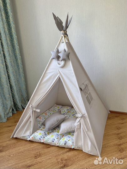 Детская палатка вигвам комплект
