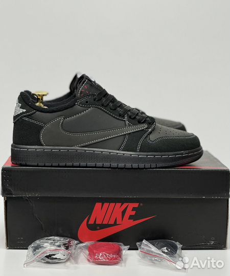 Nike Air Jordan 1 Low Travis Scott Black Phantom