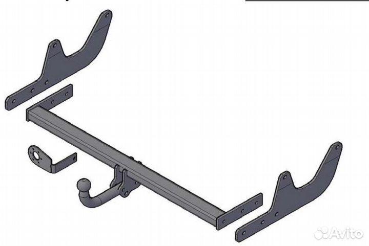 Фаркоп (тсу) на Лада Ларгус (LADA largus)