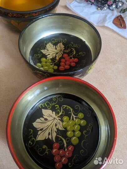 Хохлома пиалки