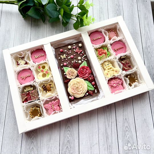 Подарки на 8 марта из бельгийского шоколада