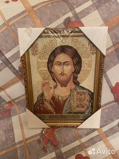 Икона гобелен