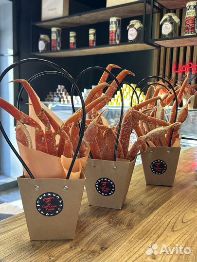 Букет из крабов