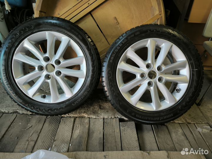 Колёса в сборе оригинальных дисках KIA