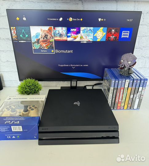 Sony PS4 pro 141 игра Diablo 4 ведьмак 3 sekiro