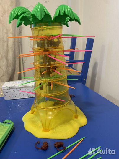 Игра Веселые обезьянки matell и спортивные лягушки