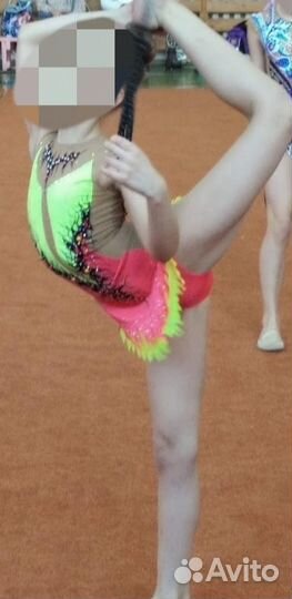 Купальник для художественной гимнастики на 9-10лет