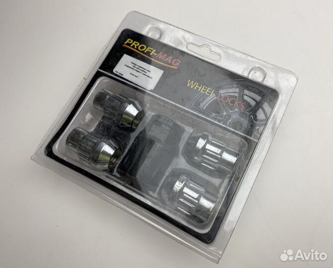 Секретки, гайки на колёса, диски, Арт: 0958