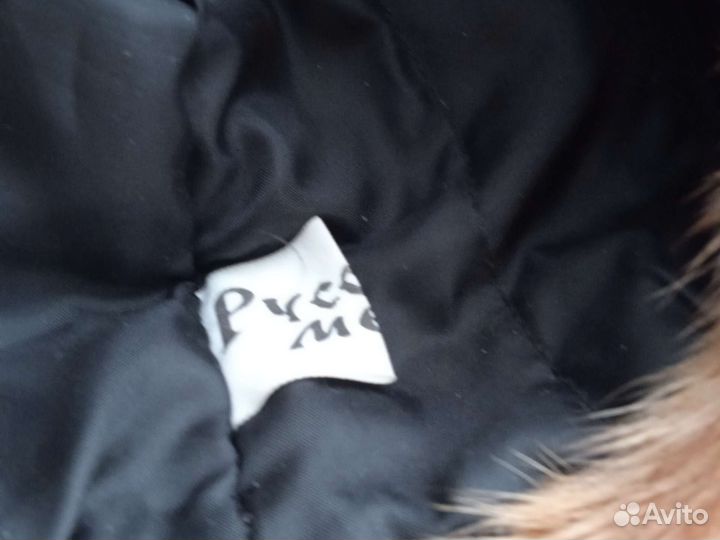 Берет женский. Норковый. Новый