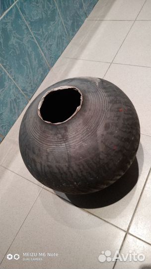 Старинная корчага 19 век и Глиняный Горшок