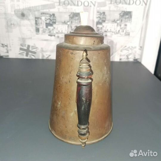 Чайник медный старинный