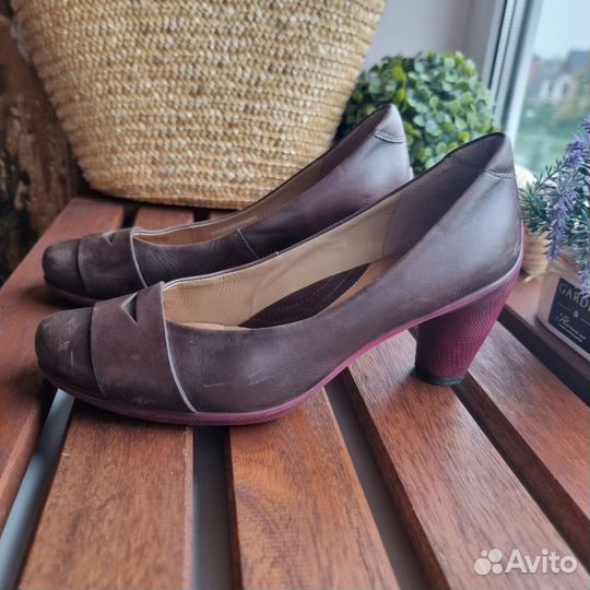 Ecco, 37 р. Туфли женские кожаные