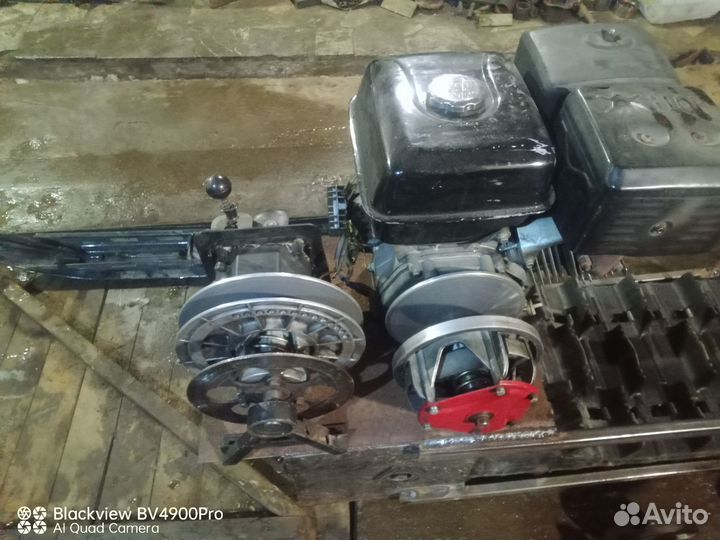 Самодельный снегоход