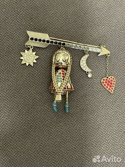 Swarovski брошь