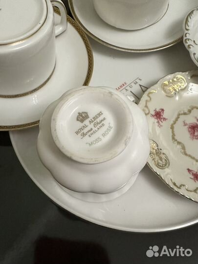 Посуда.Фарфор.из Германии.Блюда.Чайные пары.Новые