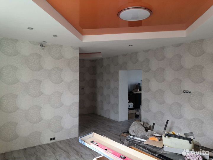 Поклейка обоев