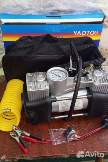 Компрессор автомобильный 12v/85 лит/мин