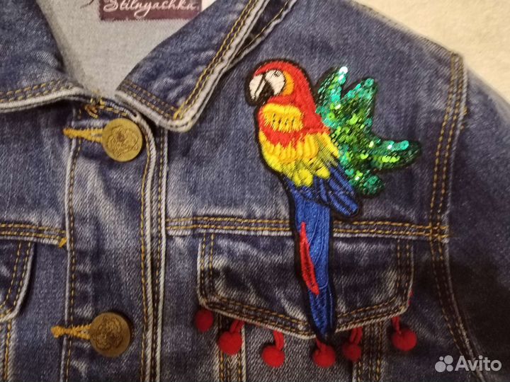 Джинсовая куртка тм Stilnyashka