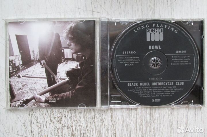 CD black rebel motorcycle club - howl