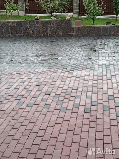 Укладка брусчатки