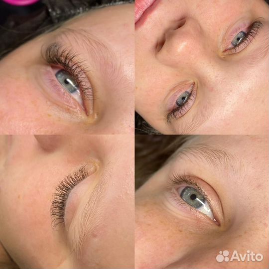 Наращивание ресниц модель