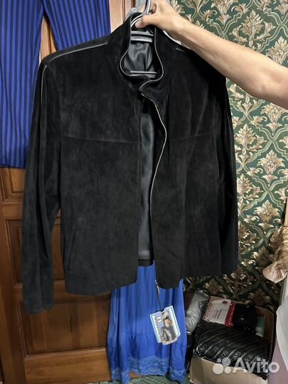 Куртка натуральная кожа (замша)